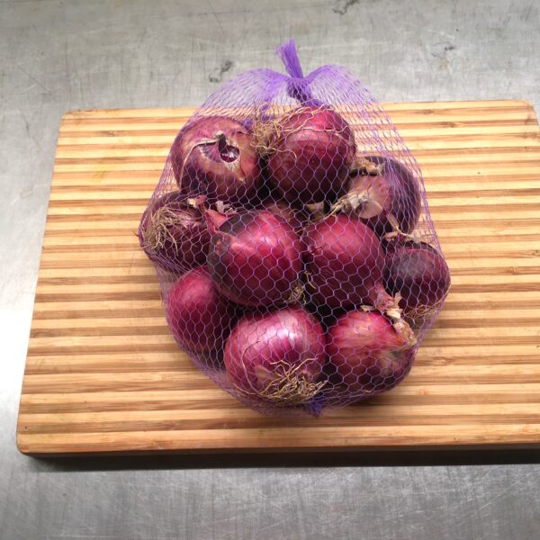 Oignons Rouges 1kg - Bio