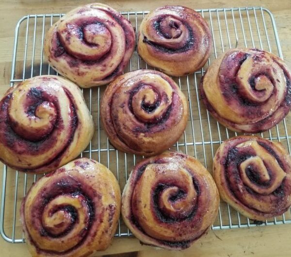 Brioches fraise-camerise