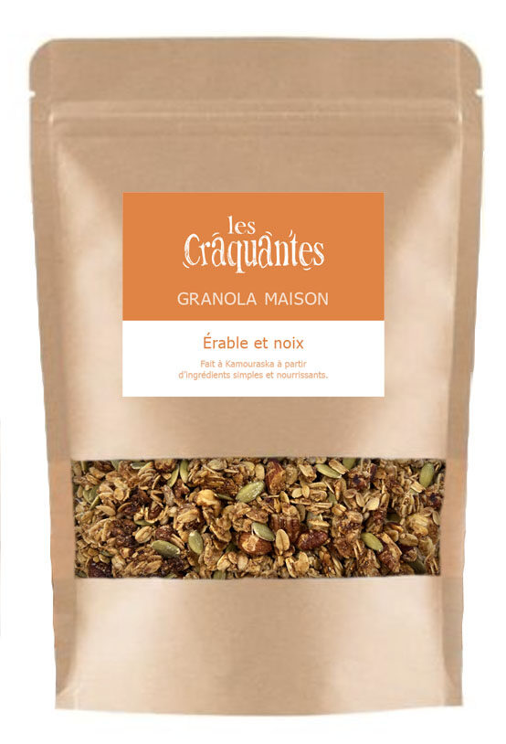 Granola Érable et noix 500 g